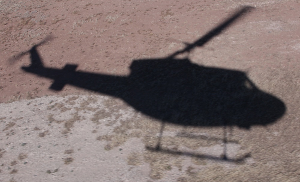 Alpine Air unit helicopter operations in Big Bend Sector