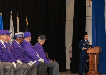 Wright-Patt joins the Military Order of the Purple Heart's Purple Heart Trail community