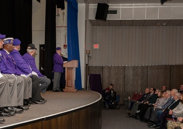 Wright-Patt joins the Military Order of the Purple Heart's Purple Heart Trail community