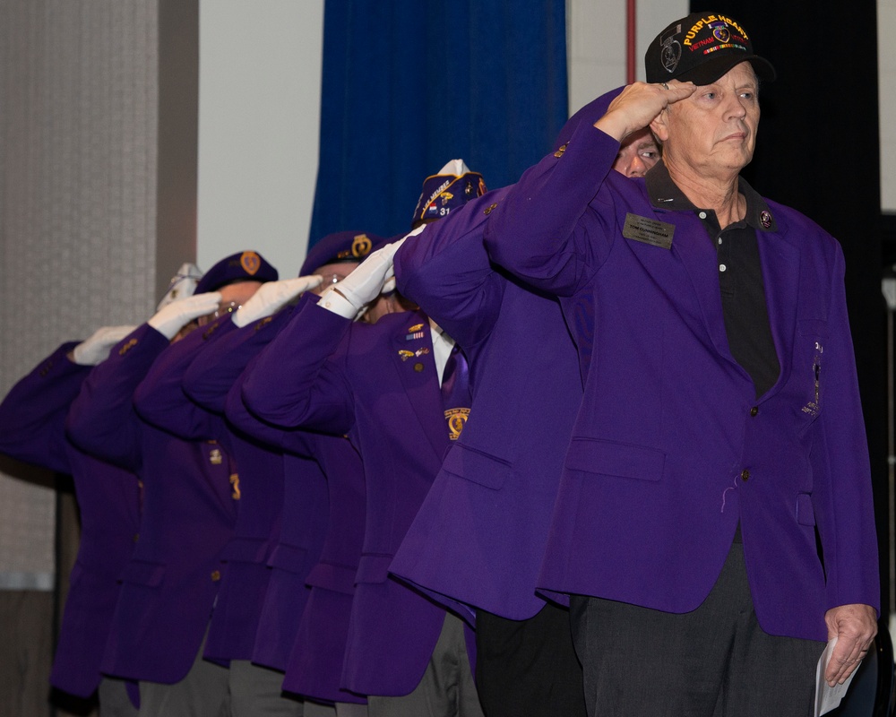 Wright-Patt joins the Military Order of the Purple Heart's Purple Heart Trail community