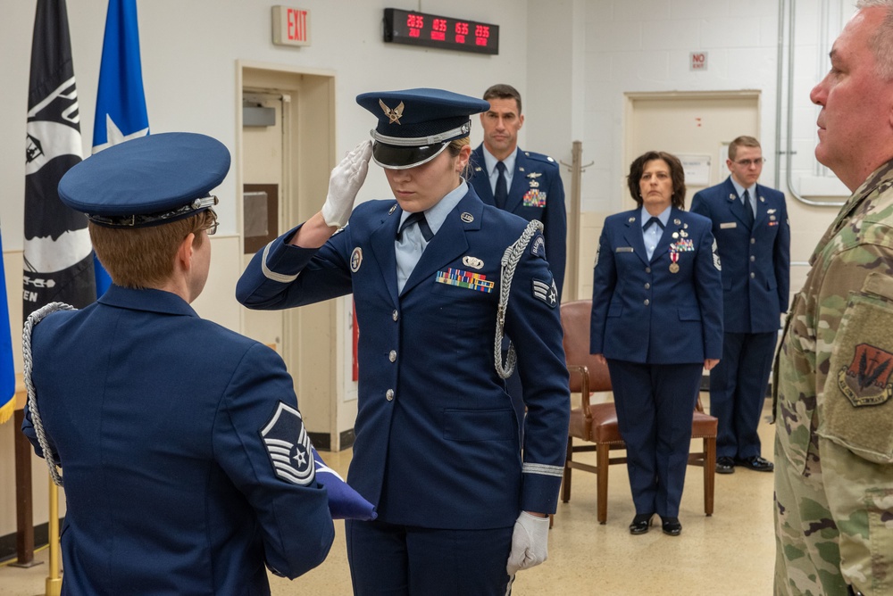 Chief Master Sgt. Sharon Rich retires after 36 years of service