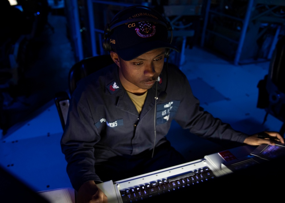 USS Normandy Conducts Anti-Air Warfare Exercise