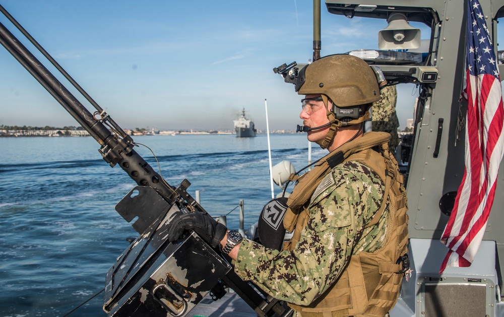 CRS 3 Conducts High Value Asset Escort Mission Exercises