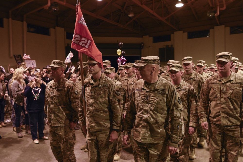 South Carolina National Guard welcomes home the 1221st Engineer Clearance Company
