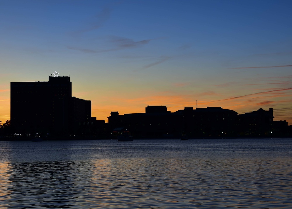 Naval Medical Center Portsmouth Lights Up the Waterfront During the Holiday Season