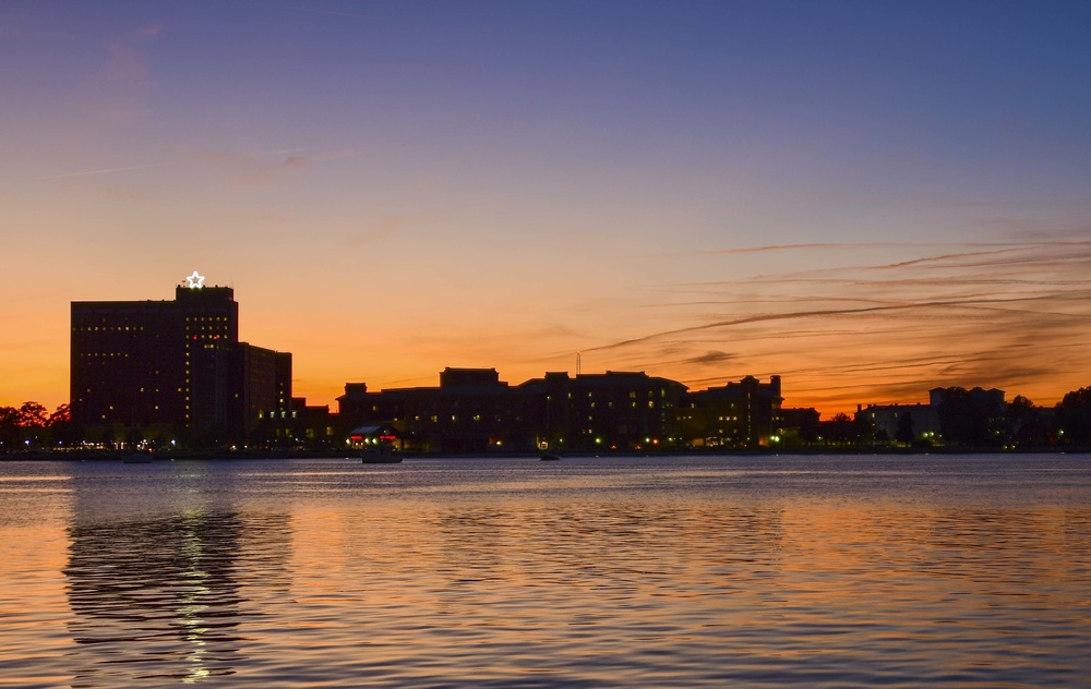 Naval Medical Center Portsmouth Lights Up the Waterfront During the Holiday Season