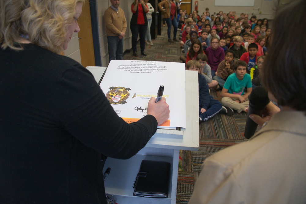 CNATT adopts Newport Elementary