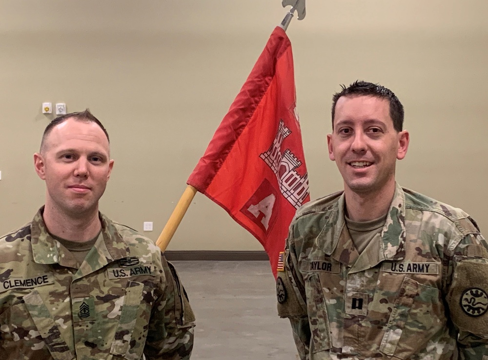 Idaho Guardsmen serve together in childhood town as commander, first sergeant