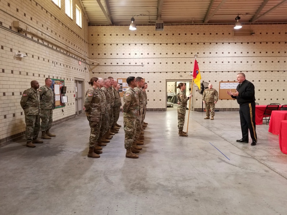 678th Air Defense Artillery Soldiers return from a deployment to National Capital Region