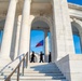 Minister of Defense of the Czech Republic Lubomir Metnar Participates in an Armed Forces Full Honors Wreath-Laying Ceremony at the Tomb of the Unknown Soldier