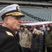 Members of CNRC, NRD Philadelphia recruiters and future Sailors conduct walkthrough at the stadium prior to the Army-Navy game