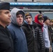 Members of CNRC, NRD Philadelphia recruiters and future Sailors conduct walkthrough at the stadium prior to the Army-Navy game