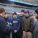 Members of CNRC, NRD Philadelphia recruiters and future Sailors conduct walkthrough at the stadium prior to the Army-Navy game