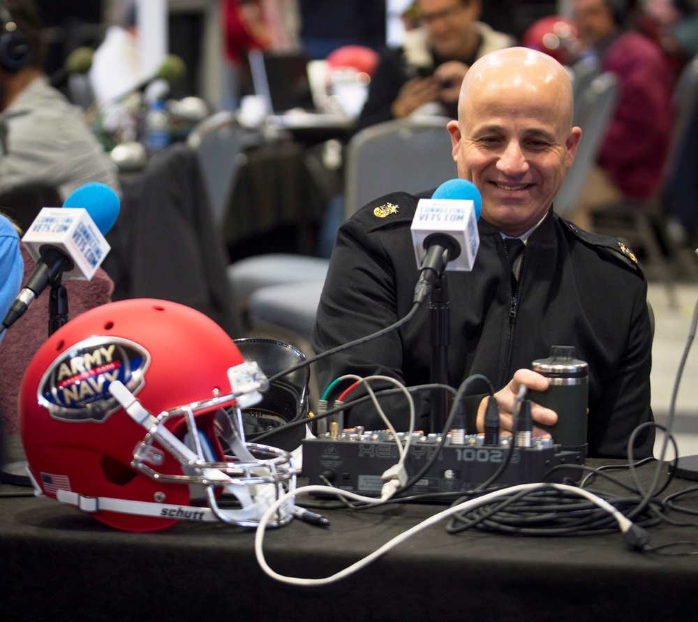 Army Navy Game 2019: MCPON at Radio Row