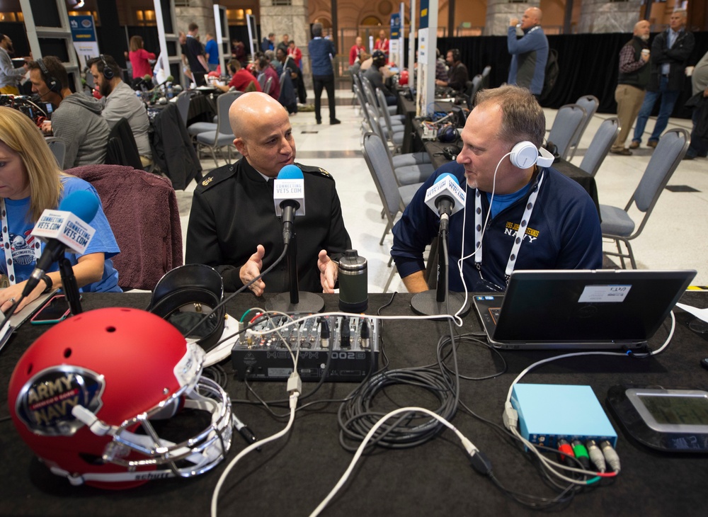 Army Navy Game 2019: MCPON at Radio Row