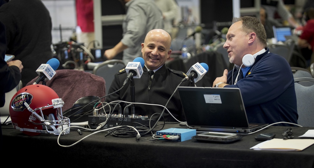 Army Navy Game 2019: MCPON at Radio Row