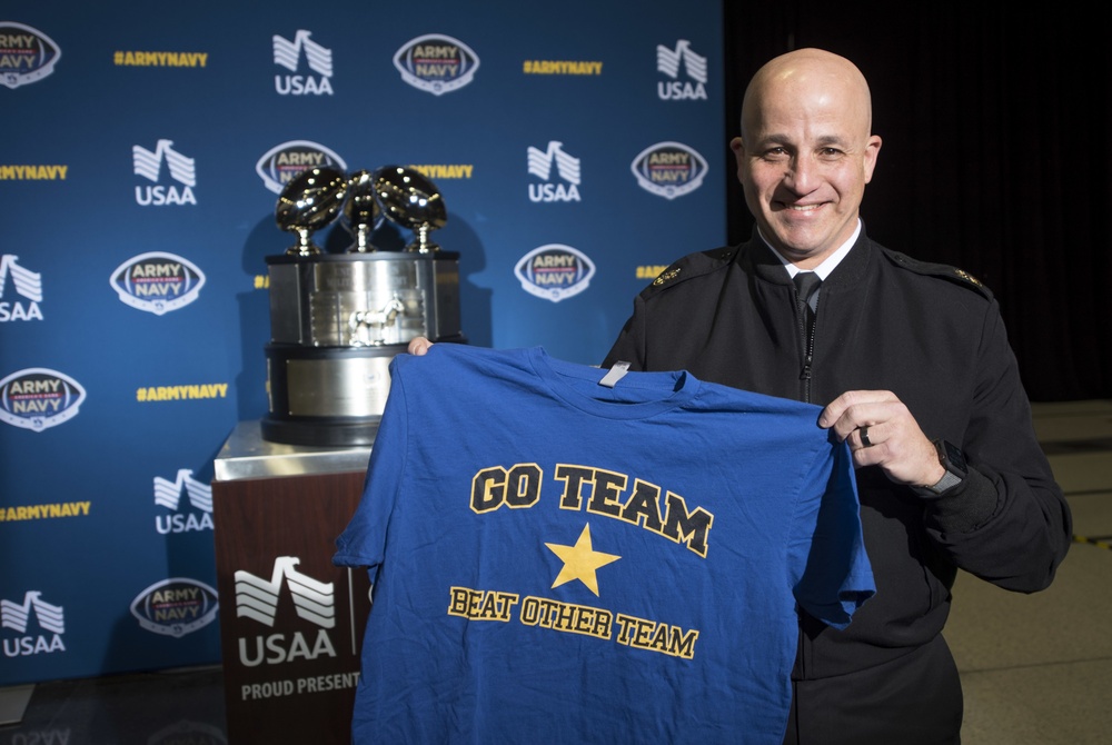 Army Navy Game 2019: MCPON at Radio Row
