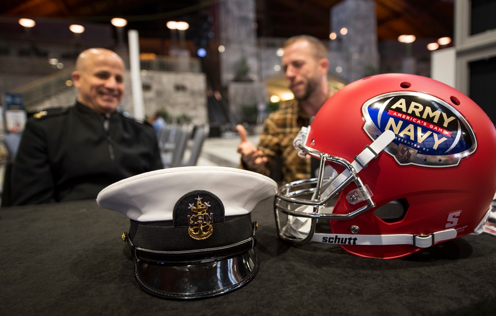 Army Navy Game 2019: MCPON at Radio Row