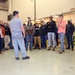Dorchester students visit Army Reserve maintenance facility