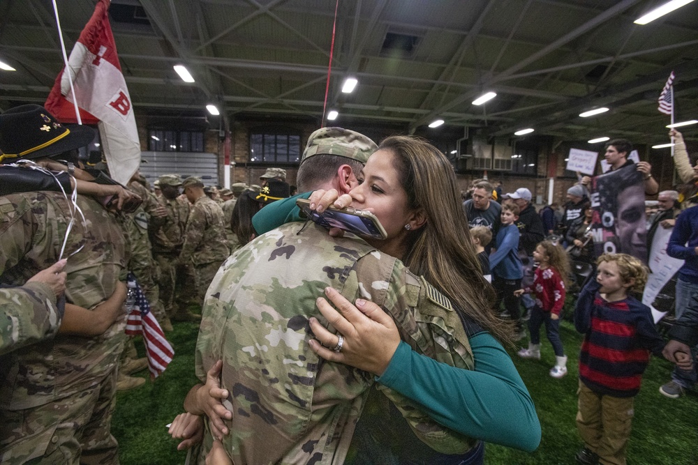 Cavalry arrives home for holidays