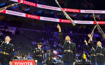76er’s honor Soldiers during Army Week 19