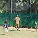 U.S. Navy Seabees deployed with NMCB-5’s Detail Timor-Leste volunteer at a local orphanage