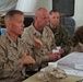 Lt. Gen. Carl E. Mundy III speaks during a briefing at PSAB