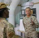 U.S. Marine Corps Lt. Gen. Carl E. Mundy III visits the DFAC on PSAB