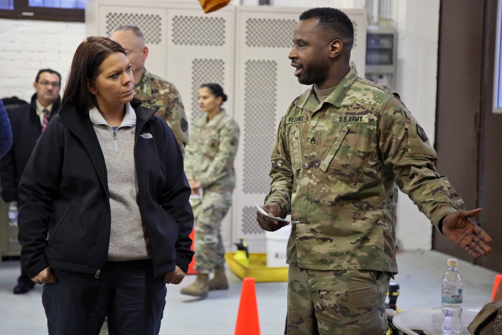 773rd CST attracts U.S. defense leader; demonstrates unique mission