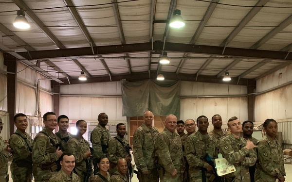 40th Patching Ceremony