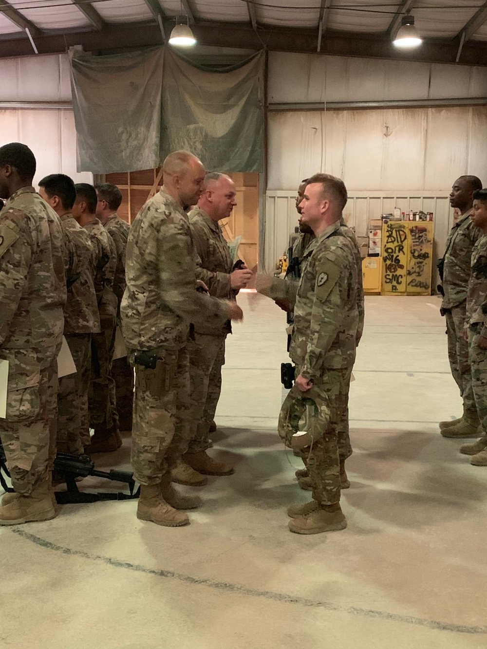 40th Patching Ceremony