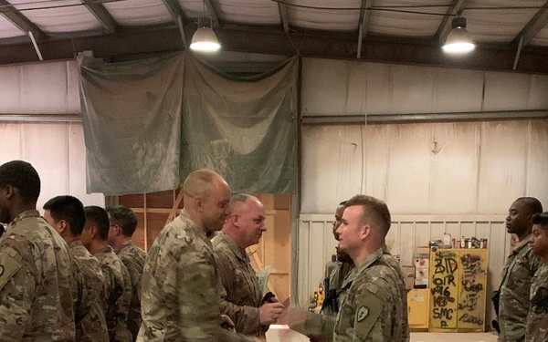 40th Patching Ceremony