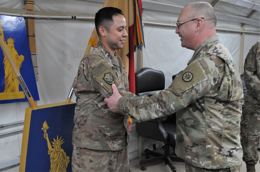 Brig. Gen. Scott Linton Visits the 77th Sustainment Brigade