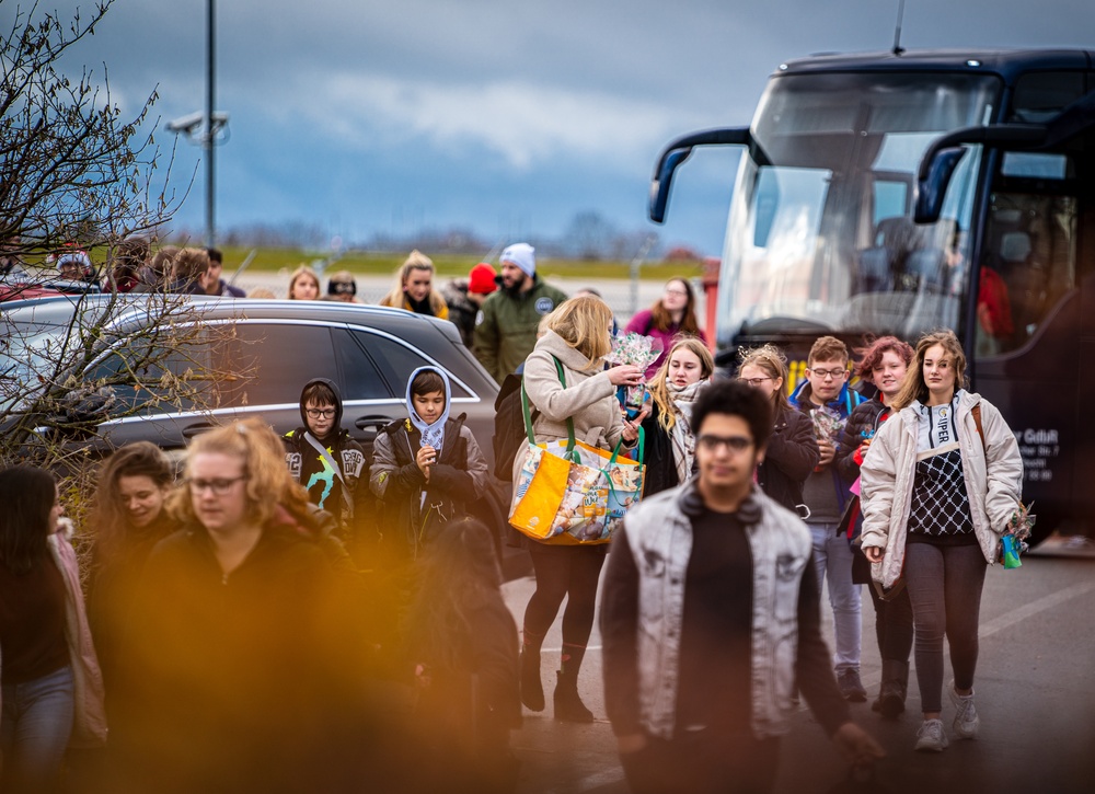 12th CAB families celebrate the holidays with children from the Walburgisheim Kinderheim