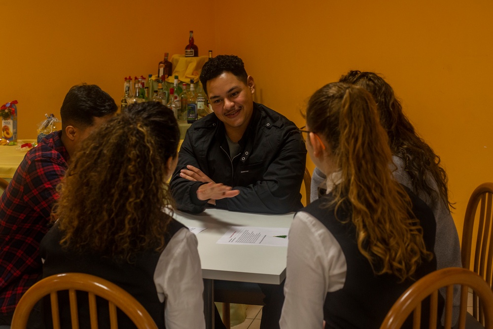 Marines and Sailors Build Relations with Students