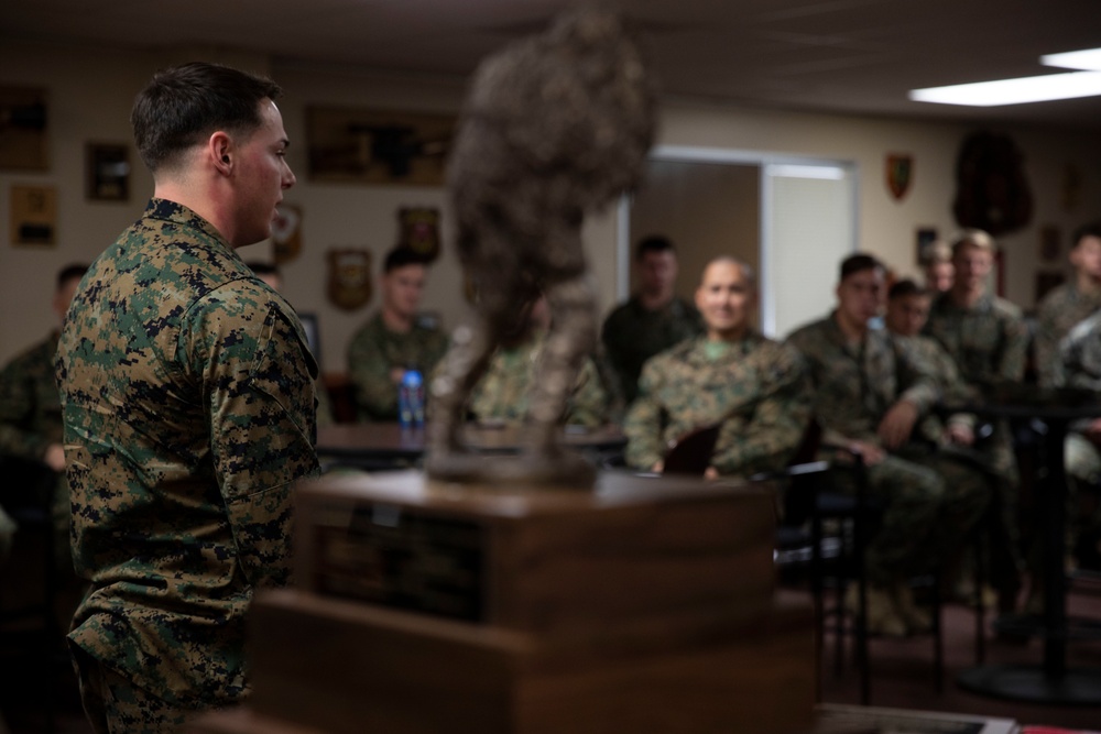 1/7 Marines Awarded Top Sniper Awards