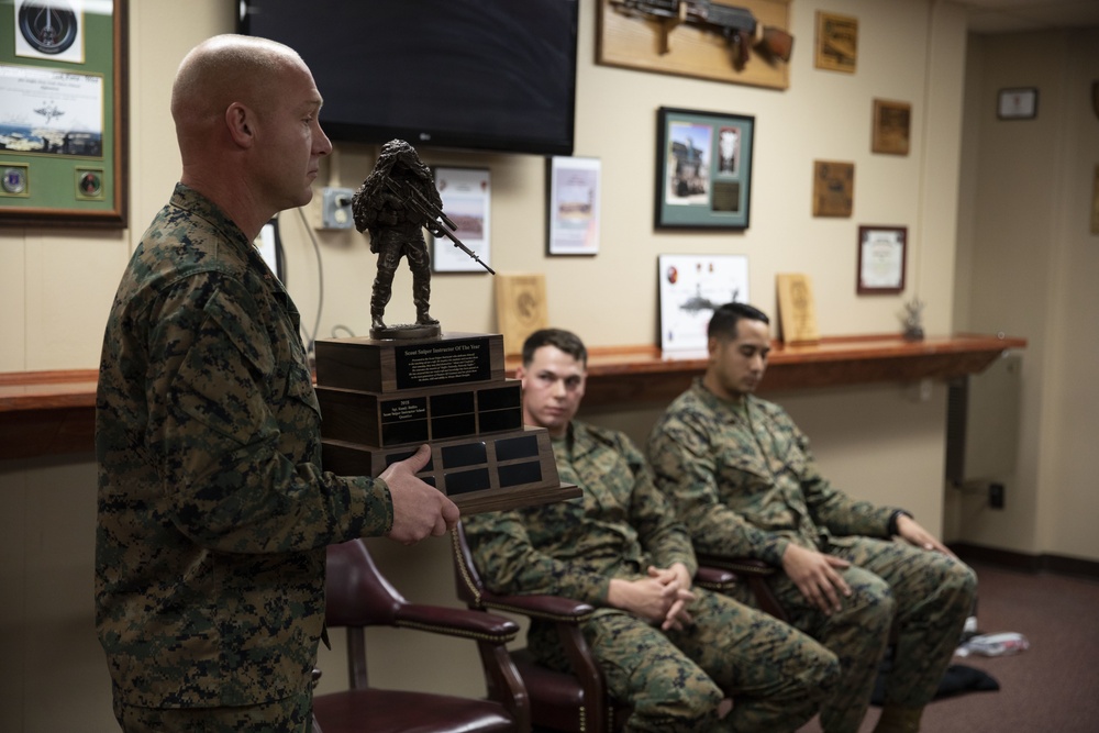 1/7 Marines Awarded Top Sniper Awards