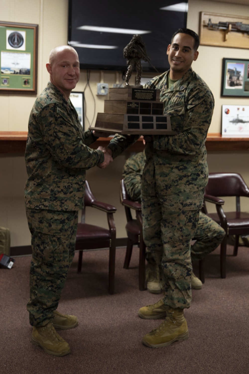 1/7 Marines Awarded Top Sniper Awards