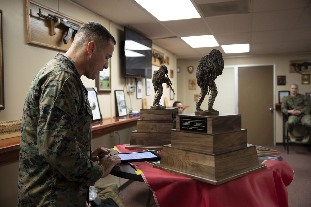 1/7 Marines Awarded Top Sniper Awards