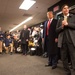 Army Navy 2019: President Trump Meets USNA Football Team
