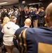 Army Navy 2019: President Trump Meets USNA Football Team