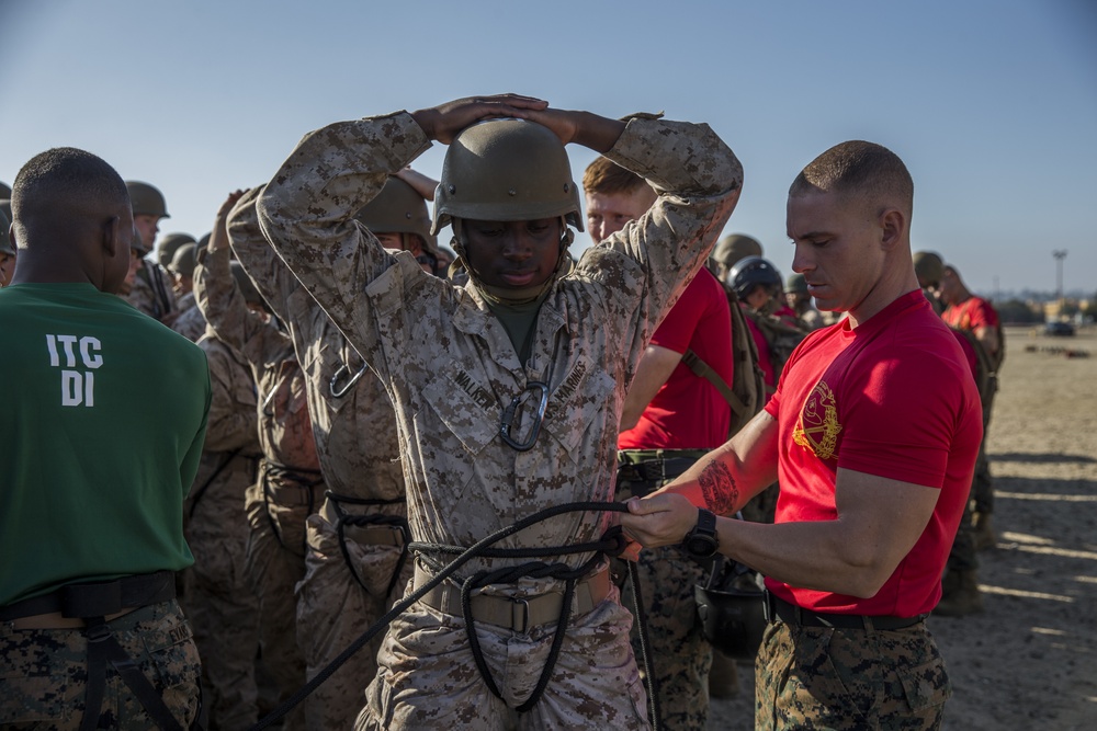 Alpha Company Rappel Tower