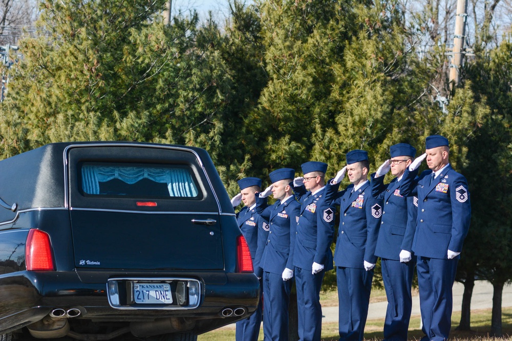 The 139th Airlift Wing honors the memory of a WWII veteran from Missouri