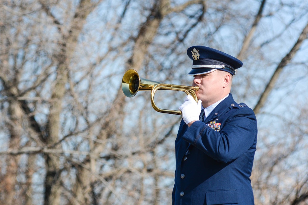 The 139th Airlift Wing honors the memory of a WWII veteran from Missouri