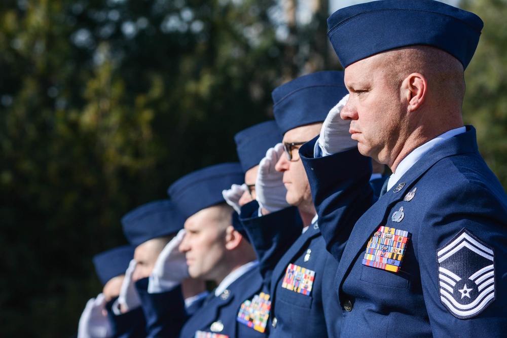 The 139th Airlift Wing honors the memory of a WWII veteran from Missouri