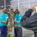 Miami Dolphins spread holiday cheer to troops in Jordan