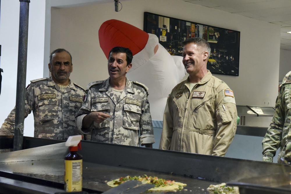 Al Udeid Air Base hosts joint leadership breakfast