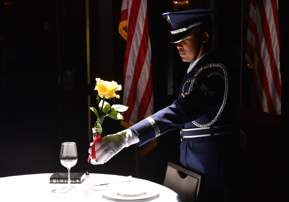 165th Airlift Wing Honor Guard POW/MIA Presentation