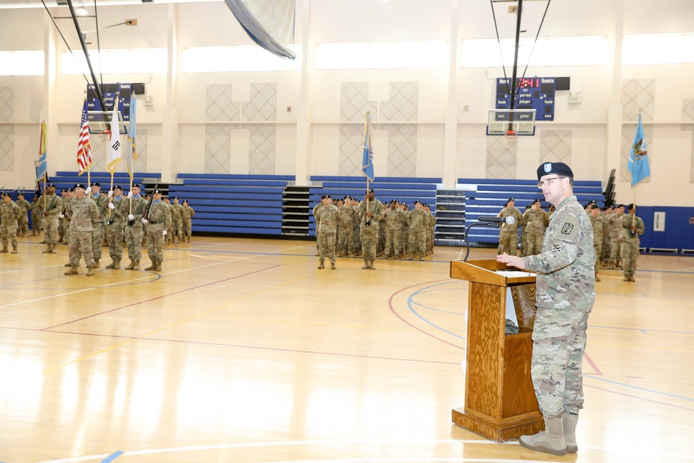 501st Military Intelligence Brigade Conducts Change of Responsibility