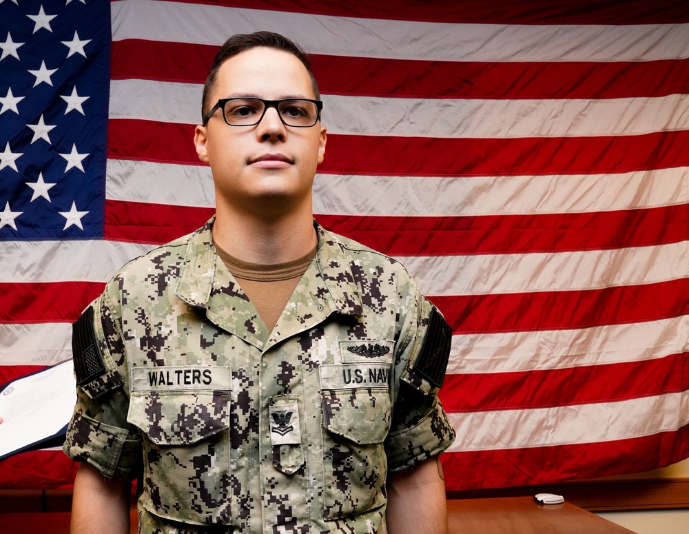 CSS-15 Sailor Earns Rank of First Class Petty Officer